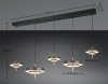 Lampa wisząca LED wielopunktowa okrągłe klosze designerska nowoczesna ściemnialna KEATON 340210580 Trio